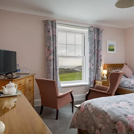 Bed and Breakfast Bucklawren Farm Looe Zimmer foto